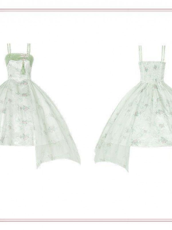 【Bamboo Flower】~Chinese style embroidery~Lolita skirt twin 【Bamboo Flower】~Chinese style embroidery~Lolita skirt twin