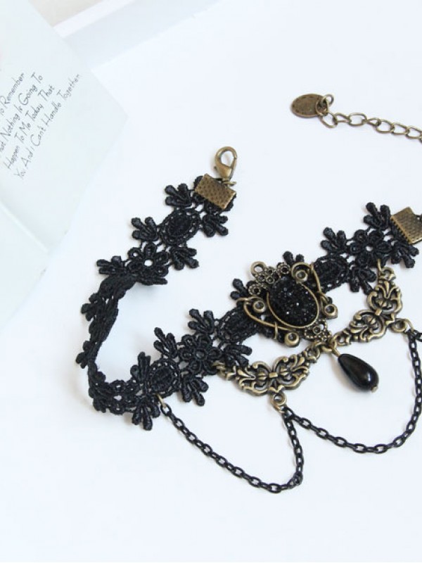 Baroque Gothic Vintage Lace Anklet Baroque Gothic Vintage Lace Anklet