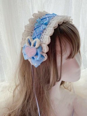 Bear Ears Loving-Heart Shaped Hair Band