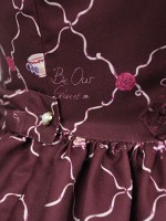Sweet Vintage Beauty and Beast Print Lolita Jumperskirt Sweet Vintage Beauty and Beast Print Lolita Jumperskirt