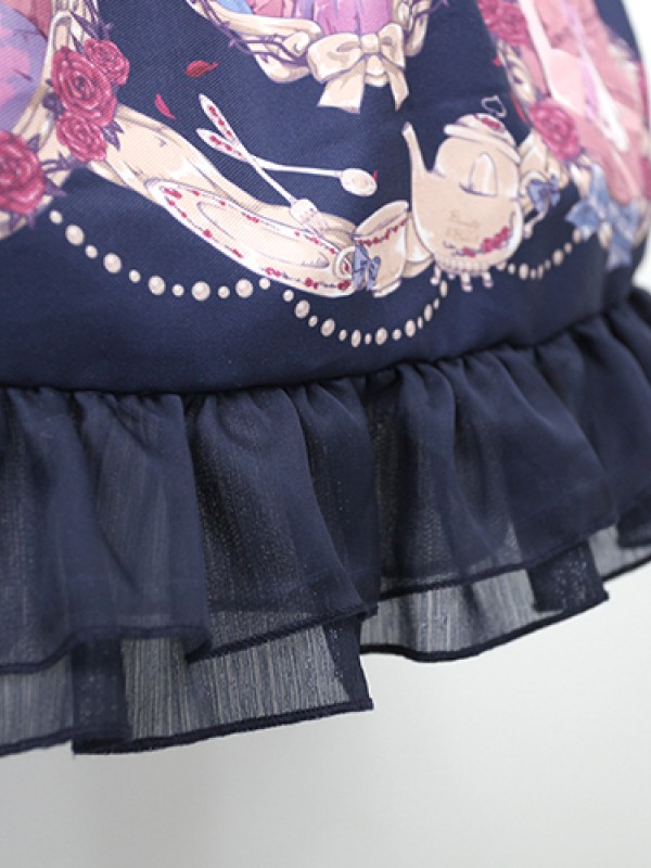 Beauty and Beast Voile Jumperskirt