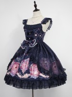 Beauty and Beast Voile Jumperskirt