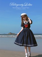 Beleganty - A Sailor's Dream High waist One-piece Beleganty - A Sailor's Dream High waist One-piece
