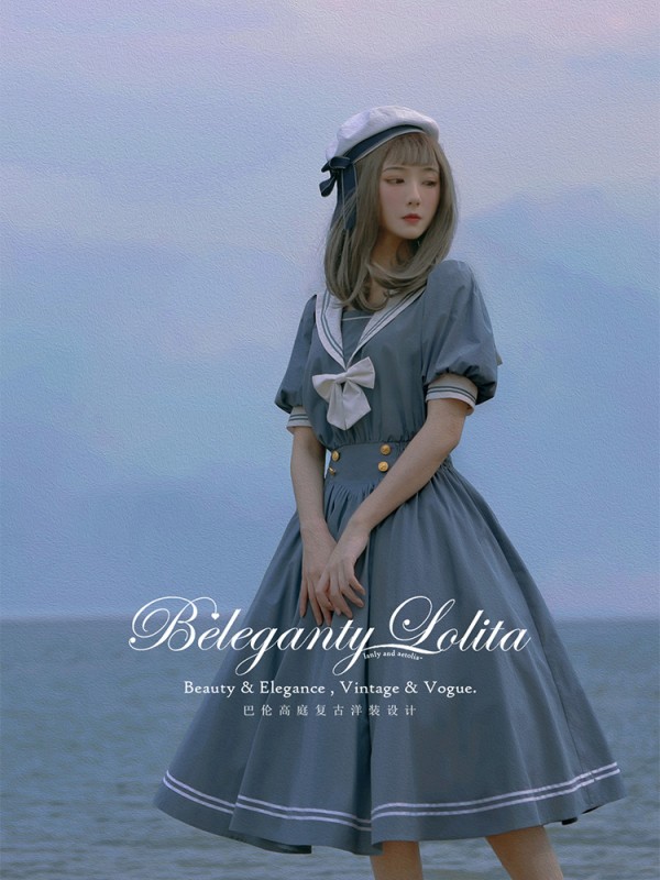 Beleganty - A Sailor's Dream High waist One-piece Beleganty - A Sailor's Dream High waist One-piece
