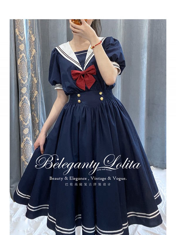 Beleganty - A Sailor's Dream High waist One-piece Beleganty - A Sailor's Dream High waist One-piece