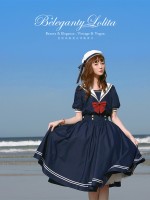 Beleganty - A Sailor's Dream High waist One-piece Beleganty - A Sailor's Dream High waist One-piece