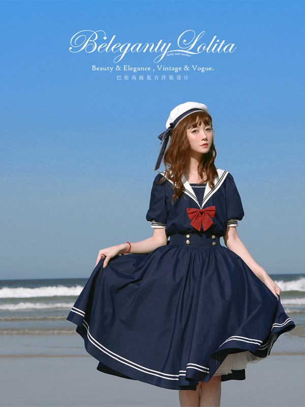 Beleganty - A Sailor's Dream High waist One-piece