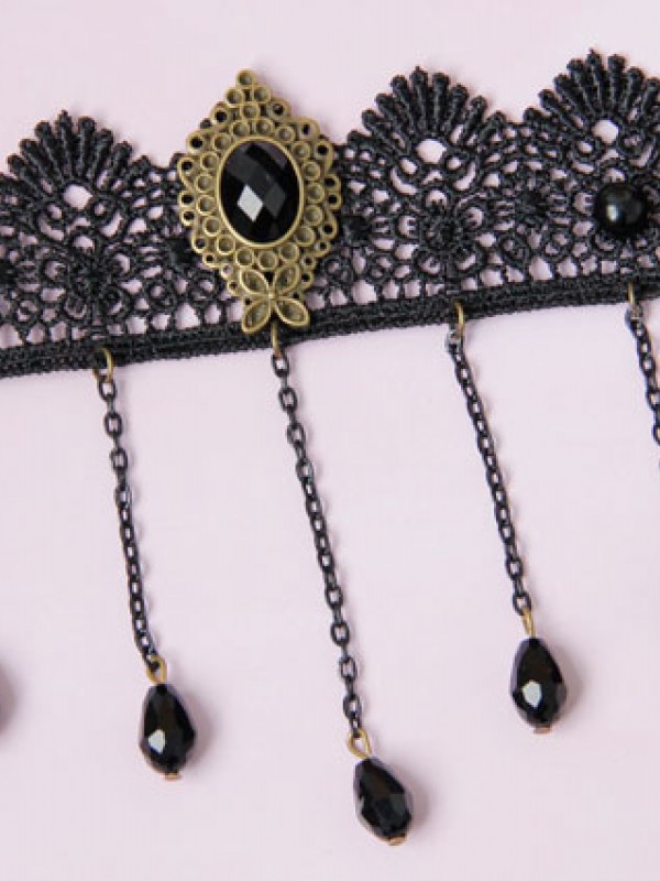 Black Fringe Armband