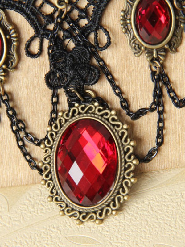 Black Race Red Diamond Armband Black Race Red Diamond Armband