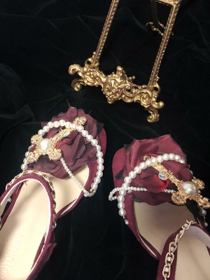 Pinkyo - Bride of Darkness Retro Gothic Shoes