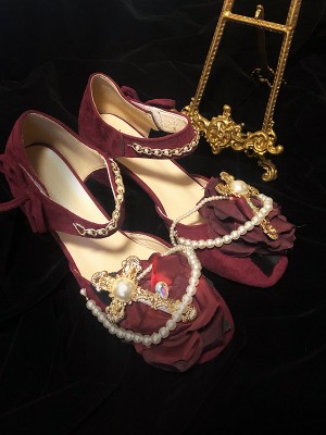 Pinkyo - Bride of Darkness Retro Gothic Shoes