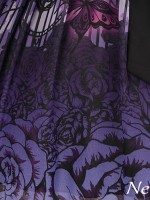 Dark Gothic Printed Lolita Dress Butterfly Cemetery One Piece Dark Gothic Printed Lolita Dress Butterfly Cemetery One Piece
