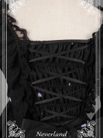 Dark Gothic Printed Lolita Dress Butterfly Cemetery One Piece Dark Gothic Printed Lolita Dress Butterfly Cemetery One Piece