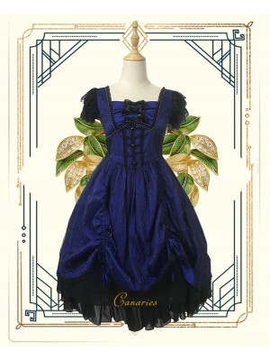 Canary Normal Waist Bride One-piece