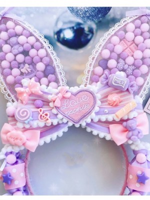 Candy Rabbit Ear Lolita KC