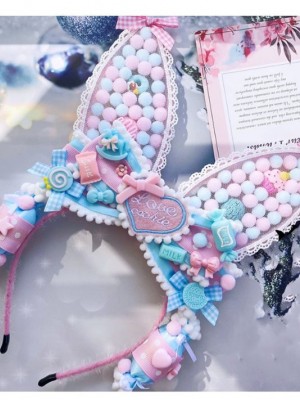 Candy Rabbit Ear Lolita KC