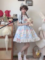 Candy Rabbit Lolita Sweet One-Piece Candy Rabbit Lolita Sweet One-Piece