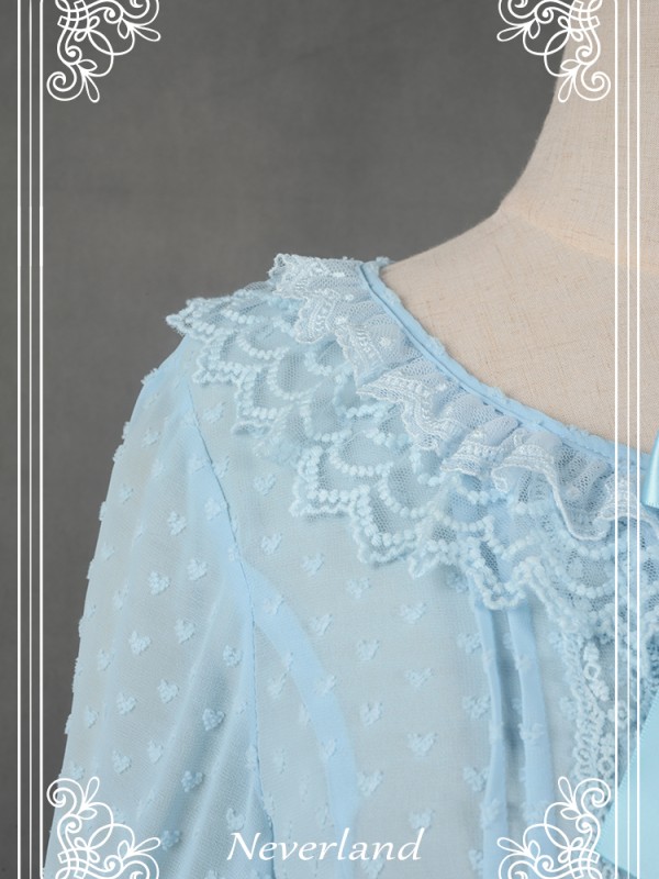 Cannele Chiffon Short Sleeve Blouse Cannele Chiffon Short Sleeve Blouse
