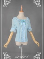 Cannele Chiffon Short Sleeve Blouse