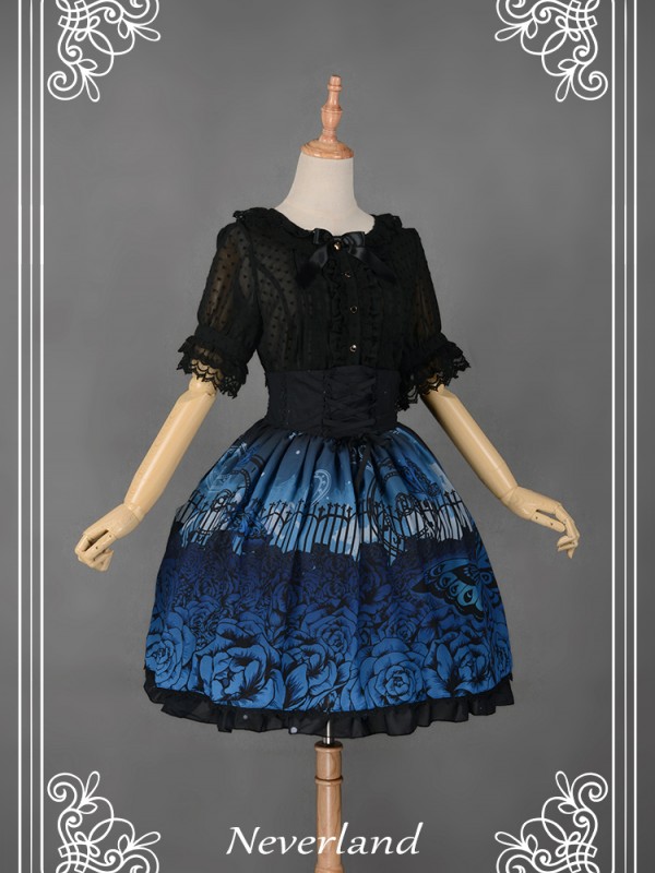 Cannele Chiffon Short Sleeve Blouse Cannele Chiffon Short Sleeve Blouse