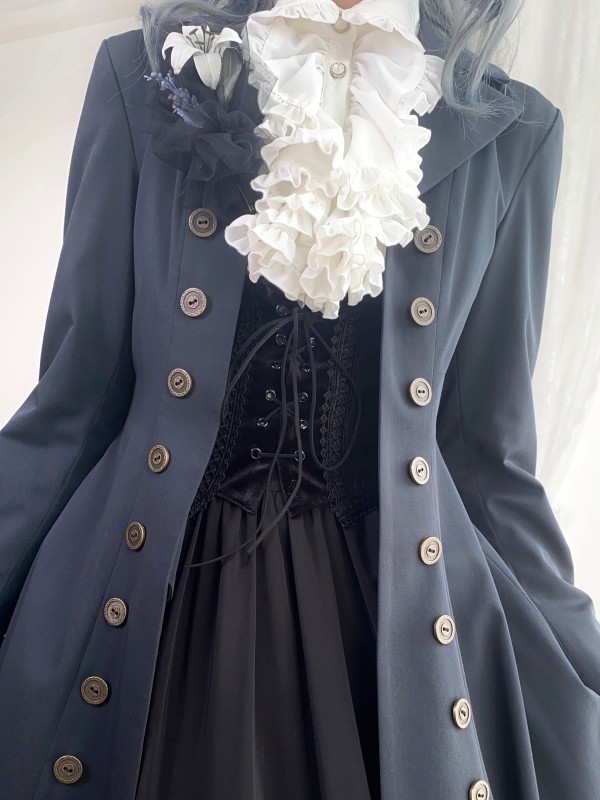 Cascade collar Blouse~Lolita match clothes