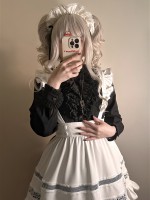 Cascade collar Blouse~Lolita match clothes