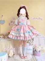 Cat Can - Cream Sugar Sweetheart Jumperskirt Cat Can - Cream Sugar Sweetheart Jumperskirt