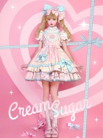 Cat Can - Cream Sugar Sweetheart Jumperskirt Cat Can - Cream Sugar Sweetheart Jumperskirt