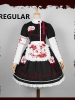 Cat Highness - Scarlet Red Cross One-piece Cat Highness - Scarlet Red Cross One-piece