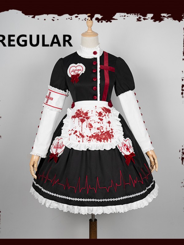 Cat Highness - Scarlet Red Cross One-piece Cat Highness - Scarlet Red Cross One-piece