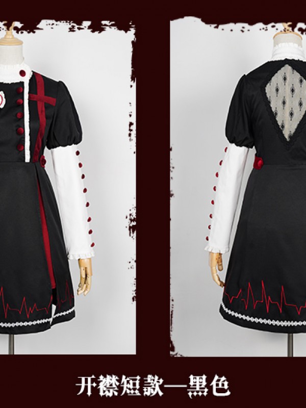 Cat Highness - Scarlet Red Cross One-piece Cat Highness - Scarlet Red Cross One-piece