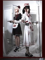 Cat Highness - Scarlet Red Cross One-piece Cat Highness - Scarlet Red Cross One-piece