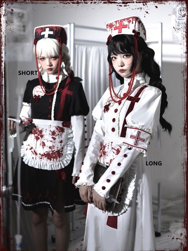Cat Highness - Scarlet Red Cross One-piece Cat Highness - Scarlet Red Cross One-piece