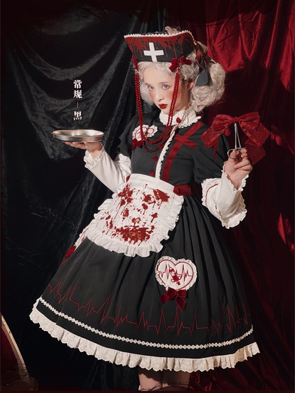 Cat Highness - Scarlet Red Cross One-piece Cat Highness - Scarlet Red Cross One-piece