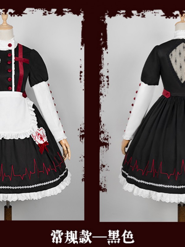 Cat Highness - Scarlet Red Cross One-piece Cat Highness - Scarlet Red Cross One-piece
