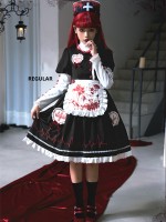 Cat Highness - Scarlet Red Cross One-piece Cat Highness - Scarlet Red Cross One-piece
