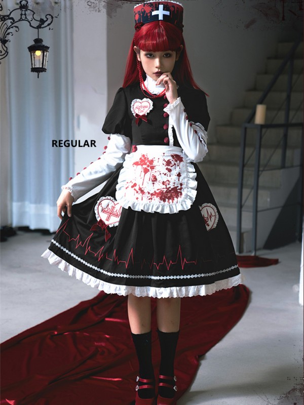 Cat Highness - Scarlet Red Cross One-piece Cat Highness - Scarlet Red Cross One-piece