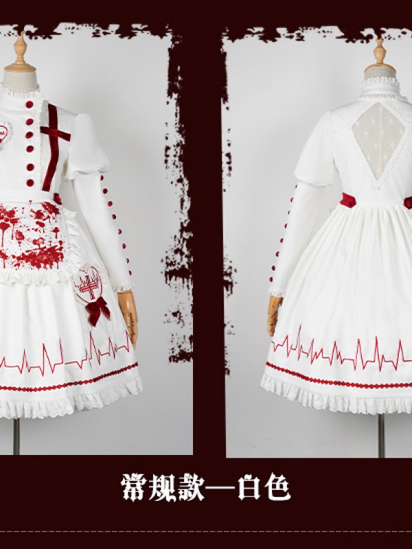Cat Highness - Scarlet Red Cross One-piece Cat Highness - Scarlet Red Cross One-piece
