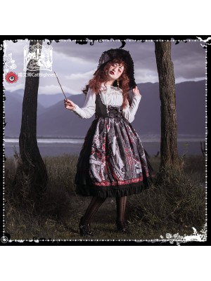 Cat Highness - Shape of Witch Type 1 Gothic Jumperskirt