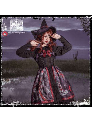 Cat Highness - Shape of Witch Type 2 Gothic Jumperskirt