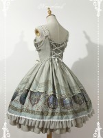 Chant of Raphael Corset-Style Front Jumperskirt Chant of Raphael Corset-Style Front Jumperskirt