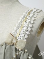 Chant of Raphael Corset-Style Front Jumperskirt Chant of Raphael Corset-Style Front Jumperskirt