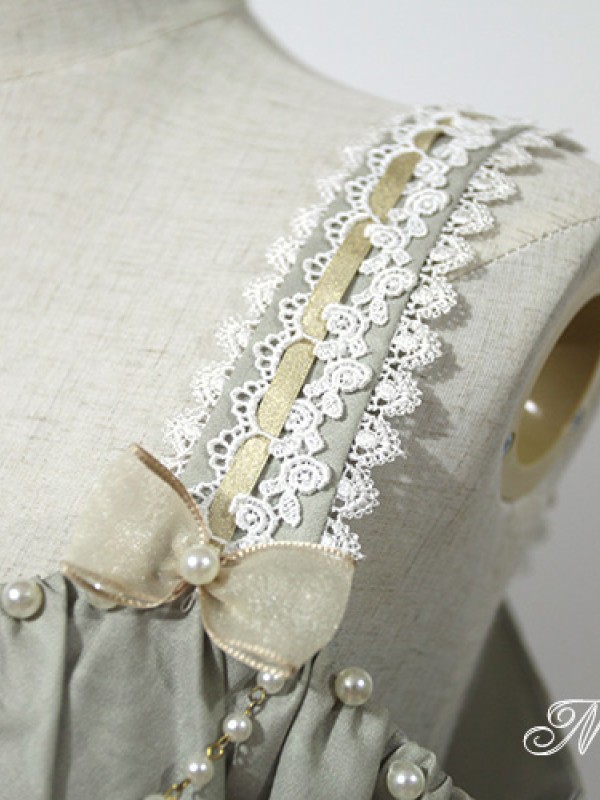 Chant of Raphael Corset-Style Front Jumperskirt Chant of Raphael Corset-Style Front Jumperskirt