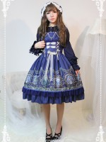 Chant of Raphael Corset-Style Front Jumperskirt Chant of Raphael Corset-Style Front Jumperskirt