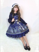 Chant of Raphael Corset-Style Front Jumperskirt Chant of Raphael Corset-Style Front Jumperskirt