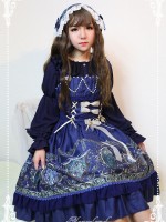 Chant of Raphael Corset-Style Front Jumperskirt Chant of Raphael Corset-Style Front Jumperskirt