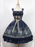 Chant of Raphael Corset-Style Front Jumperskirt