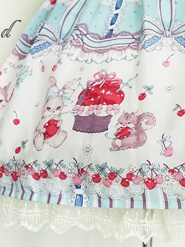 Sweet Cherry Deer Special One-piece