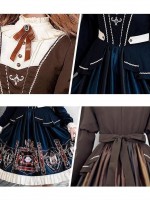 【Chocolate Academy】~lolita Onepiece~Daily Elegant Academy style dress