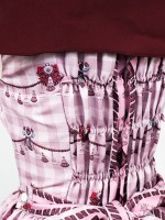 Chocolate Bear Fake Collar Jumperskirt Chocolate Bear Fake Collar Jumperskirt